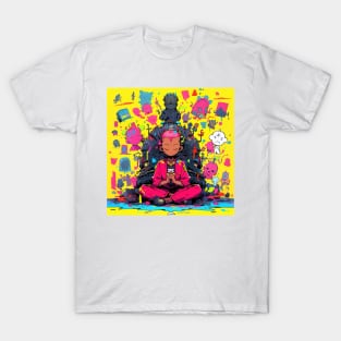 Mystical Doodle Meditator T-Shirt